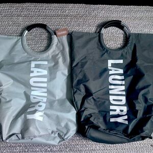 Double laundry bag set NWT